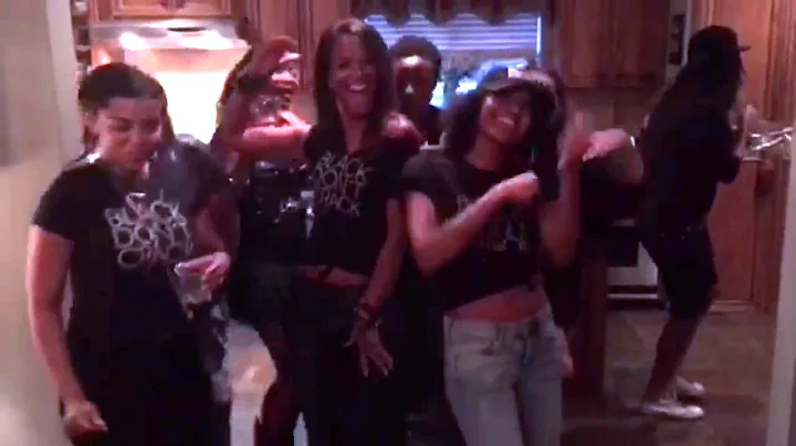 Black Don't Crack Running Man Challenge with Debra...