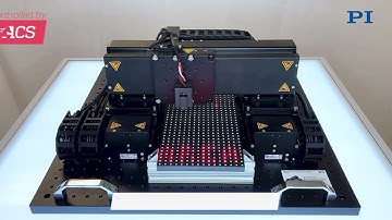 XY Gantry Positioning System, Compact, for Automated Photonics Test & Assembly