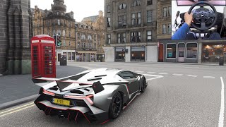 Lamborghini Veneno  Forza Horizon 4 | Thrustmaster T300RS gameplay