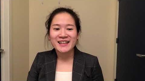 USC MS GSCM Video 2019 Xiaoya Zhu