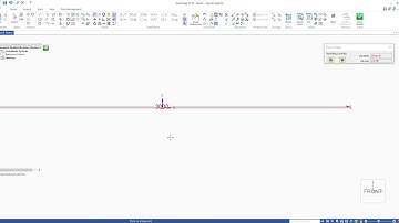 Solid edge, how to make a frame, square tube