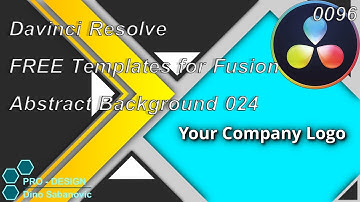 0096 Davinci Resolve FREE Templates for Fusion Abstract Background 024