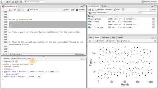 Noisy Scatterplots - Data Analysis with R