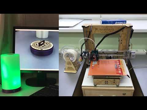 Лампа Гивера для 3D печати