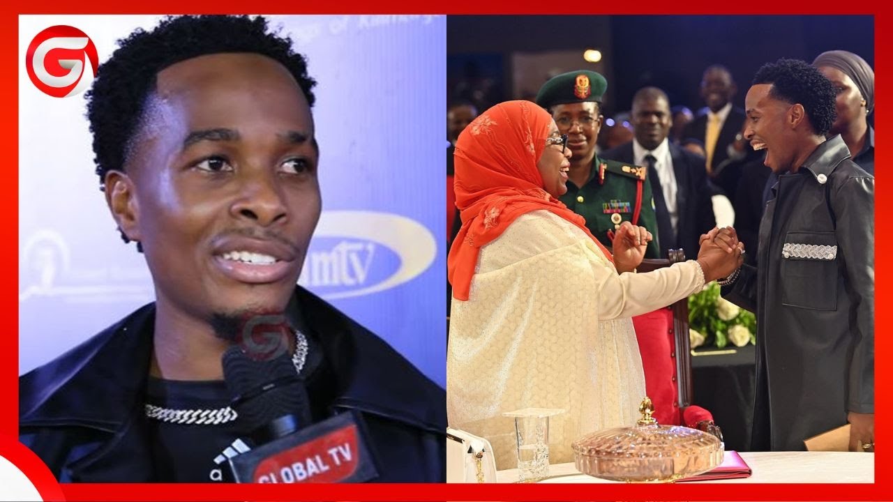 SAID ALIYEMKOSHA RAIS SAMIA AFICHUA ALICHOMWAMBIA MEZANI HADI AKAANGUA KICHEKO HUKU AKIMSHIKA MKONO