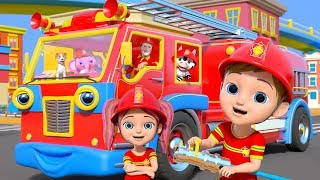 Wheels on the Fire Truck - Kids Songs & Nursery Rhymes by Little Treehouse