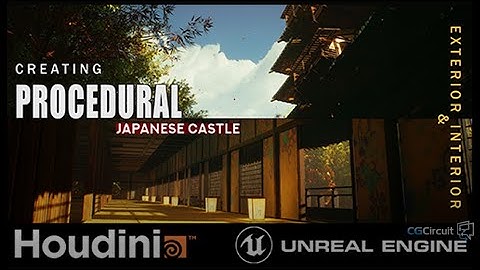 [TRAILER] Houdini Tutorial Procedural Castle UE4