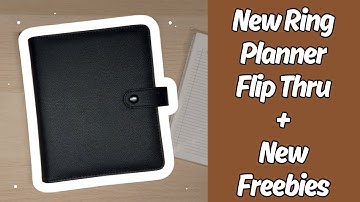 My Finished Ring Planner Setup! | Flip Thru + DIY Inserts & Details 💌