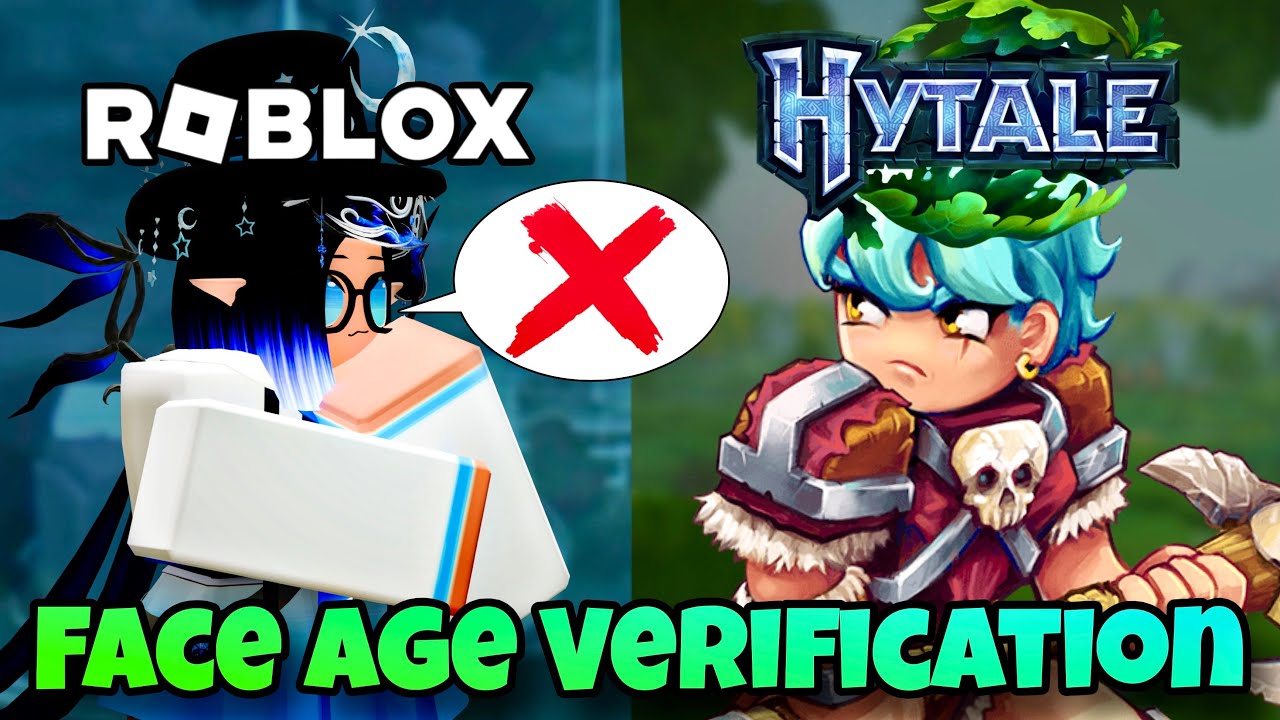 ROBLOX AGE VERIFICATION CAN BE SAVED BY HYTALE! | Roblox | [Face Age Verification Update]