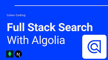 How to build a full stack search engine with Algolia, Nextjs and MongoDB | React | 2024