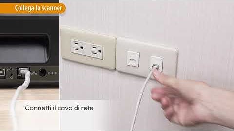 SmartOffice PN30U Connessione tramite cavo ethernet