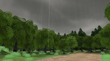 雨 パーティクル（Rain Particle System）