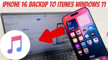 How to Backup iPhone 16 iTunes Windows 11