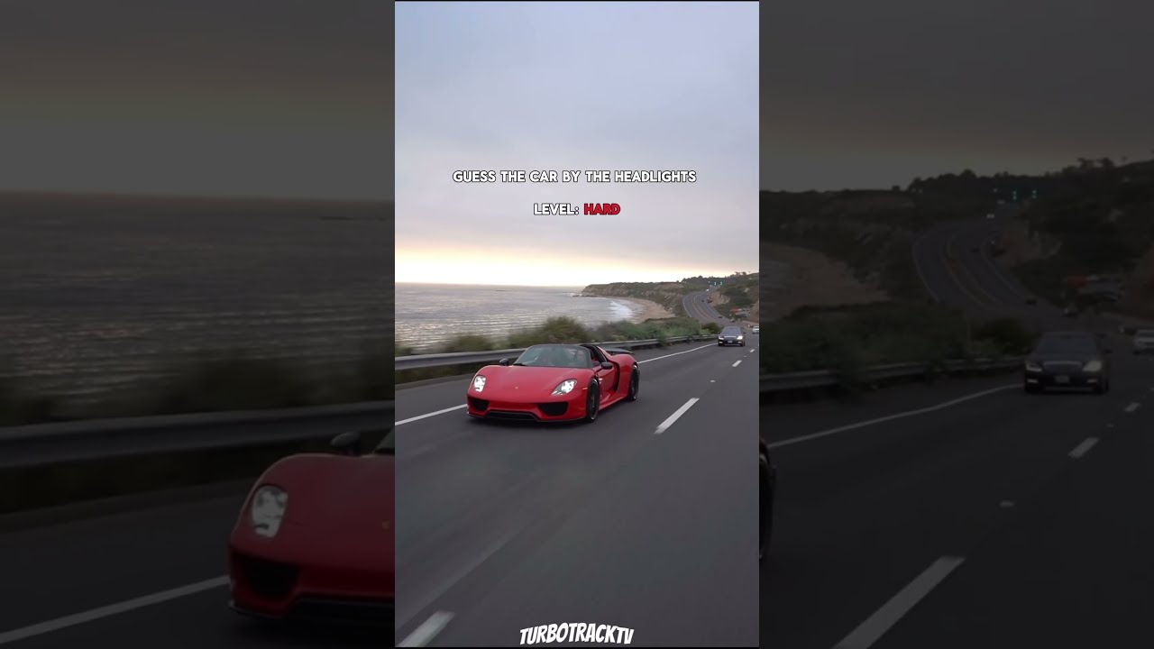 Guess The Car Porsche Ferrari Cars