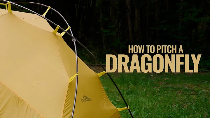 How To Pitch A Dragonfly Tent.