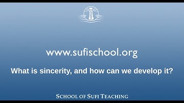 23. Sincerity and how we can develop it | By Shaykh Hamid Hassan