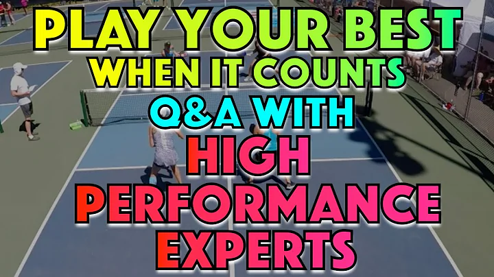 How To Play Your Best When It Counts - Q&A with Dr...