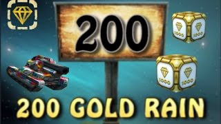 Tanki Online Gold Rain 200 Gold Box