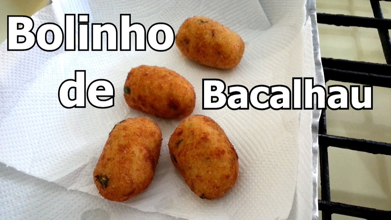 Bolinho de Bacalhau YouTube