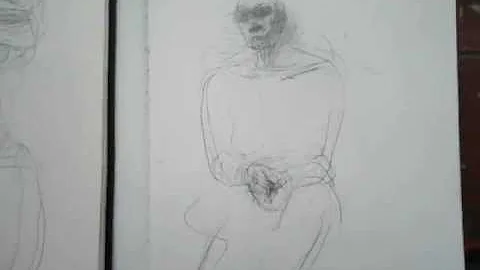 Sketchbook Life Drawings Roy Eastland 2012