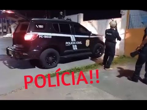 Polícia na porta e viatura no portão! Megaoperação em Curitiba