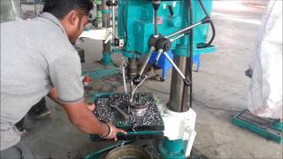 Valve Automatic Drilling on PRAKASH Allgeared Pillar Drilling Machine Net Worth
