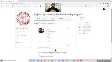 How to schedule a Tutoring Appointment Video