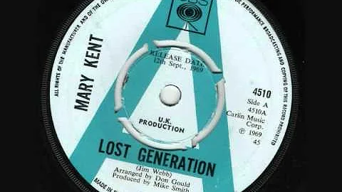 Mary Kent - Lost Generation (1969)