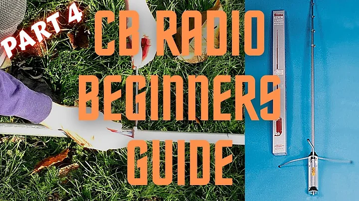 CB Radio Beginners Guide.  Part 4. Setting up a home base antenna.  Adjusting the SWR