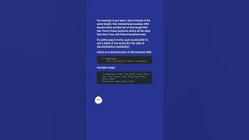Are there builtin functions for elementwise boolean operators over boolean lists? #shorts