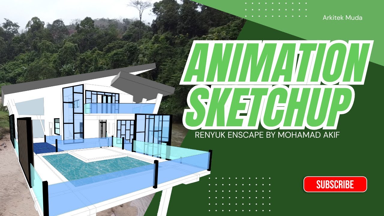 3D Architectural Visualization | Renyuk Enscape SketchUp Animation ...