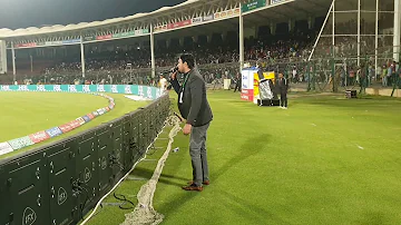 Ye hain karachi kings | HBLPSL Host | Rana Bobby | National Stadium Karachi