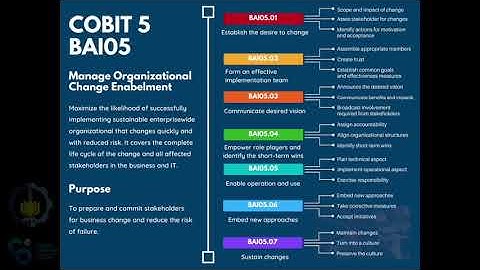 COBIT5 BAI05: Manage Organizational Change Enablement