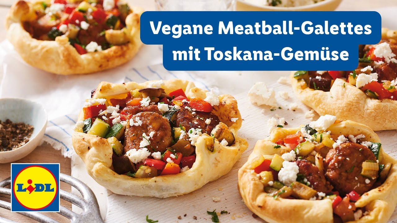 Vegane MeatballGalettes Vegan Lidl Kochen YouTube