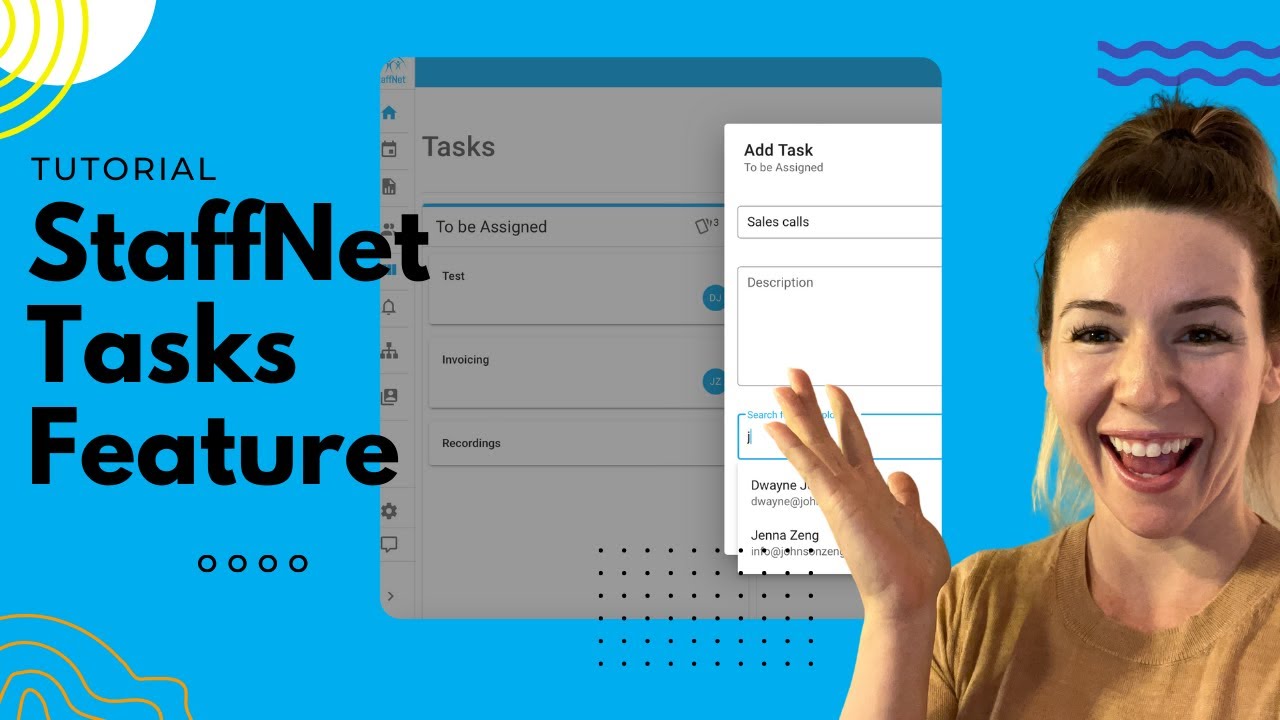 Staffnet TUTORIAL: Tasks and Project Management with StaffNet - YouTube