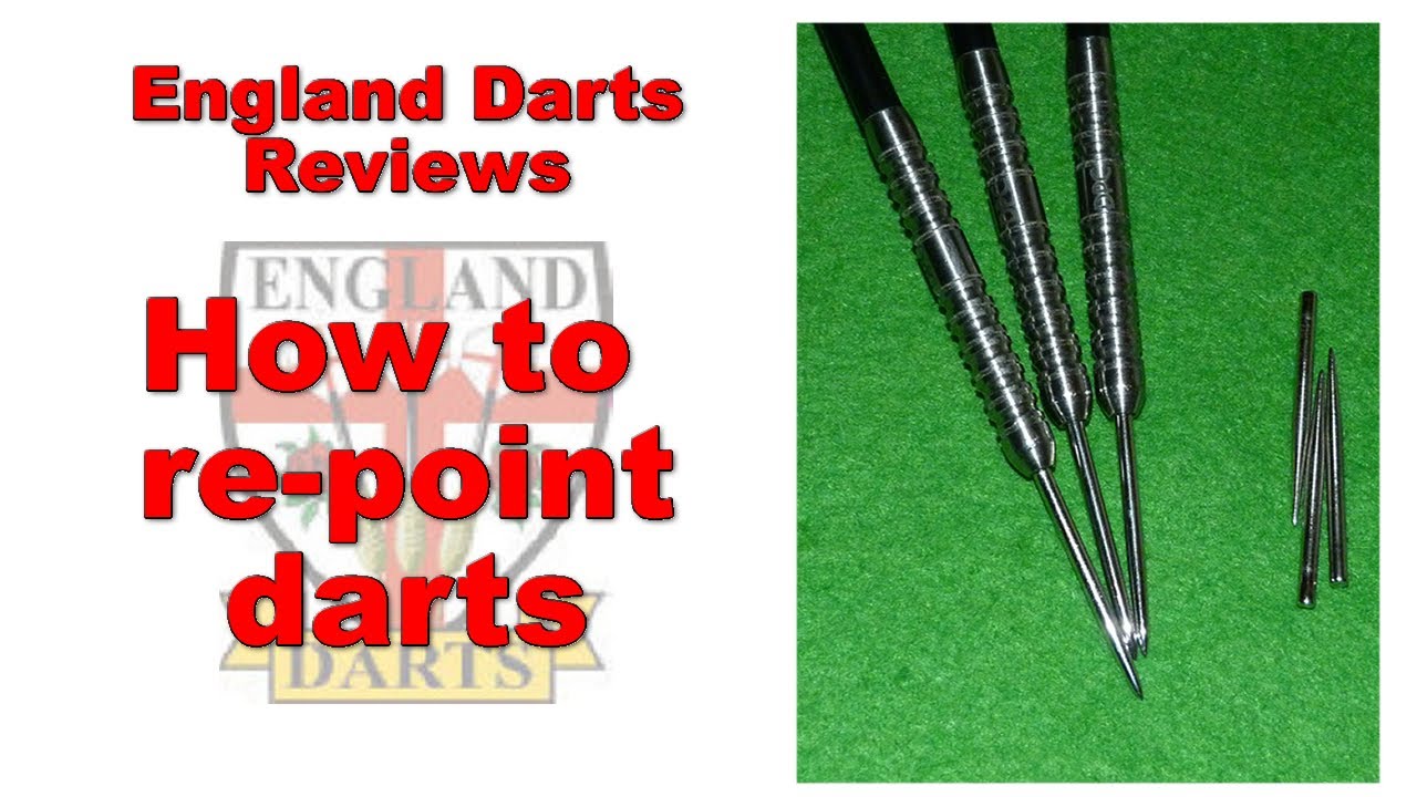 How to repoint darts easily! YouTube