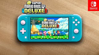 New Super Mario Bros. U Deluxe • Nintendo Switch Lite Gameplay