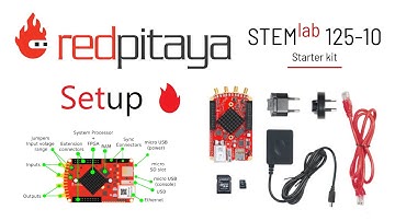 Red Pitaya STEMlab 125-10 Starter Kit Setup