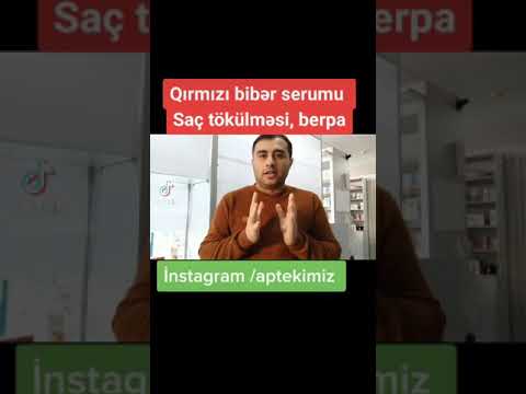 Qirmizi acı biber serumu ile saç tokulmesine son