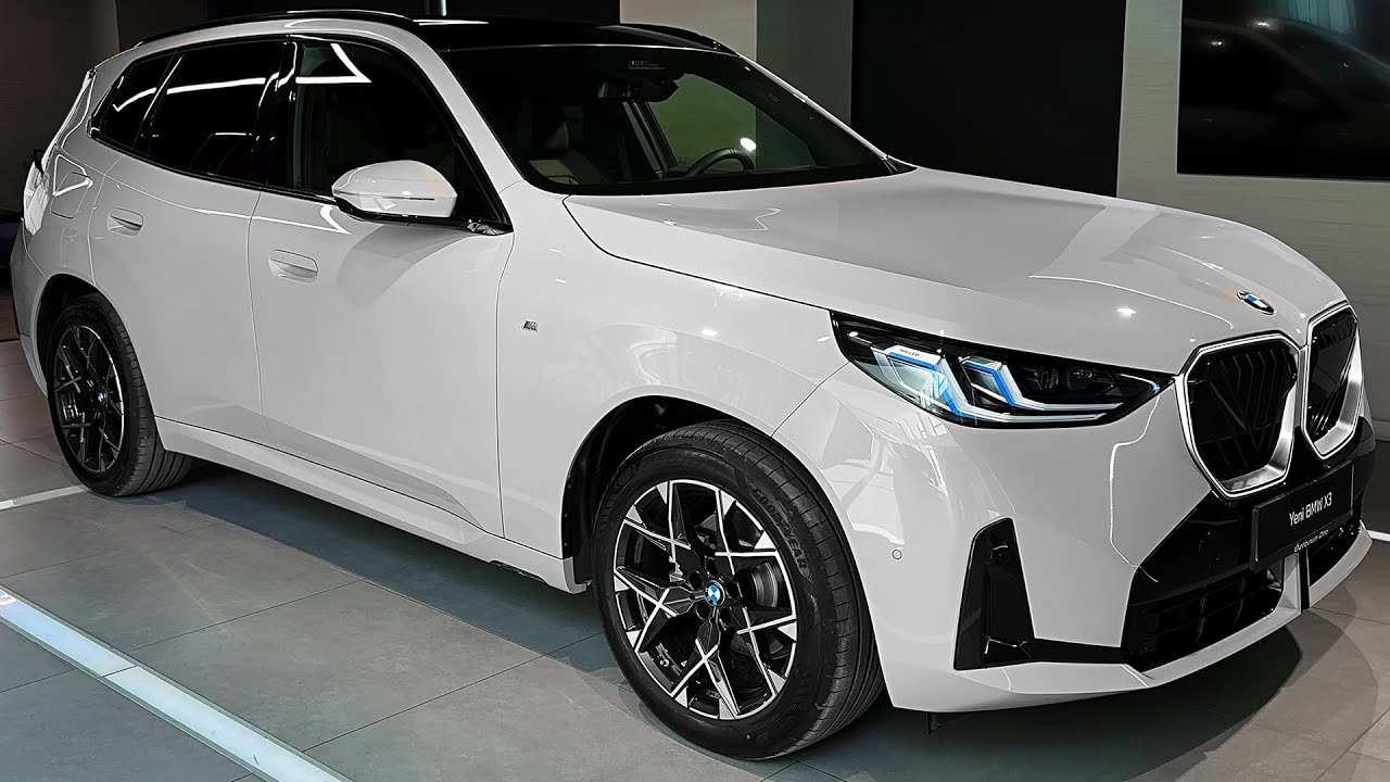 BMW X3 2025 года — роскошный компактный семейный внедорожник!