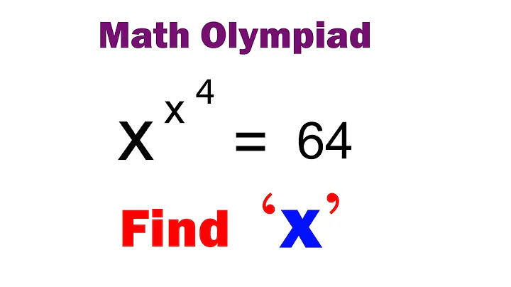 Math Olympiad Problem | A Beautiful Exponential Problem | VIJAY Maths