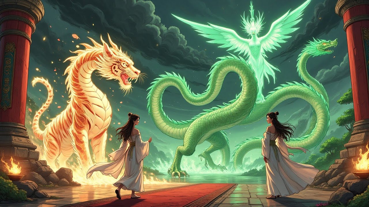 Reencarnada, mi hermana menor corrió hacia el Tigre Blanco, dejándome el Dragón Verde, pero luego...