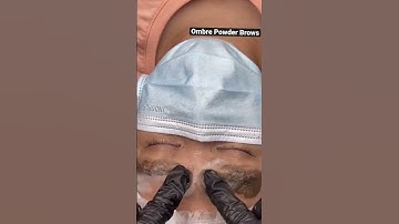 Ombre Powder Brows #semipermanentmakeup #pmu #microblading #ombrebrows #powderbrows #eyebrows