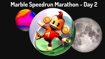 Marble Speedrun Marathon Day 2 - GDQ Hotfix Speedruns