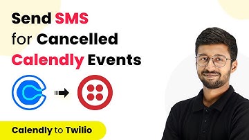 How to Send SMS Confirmation on Cancelled Calendly Event - Calendly Twilio Integration