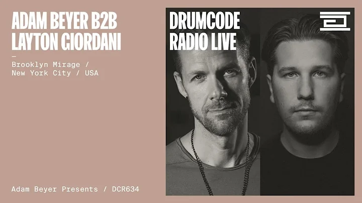 Adam Beyer B2B Layton Giordani live mix from Brook...