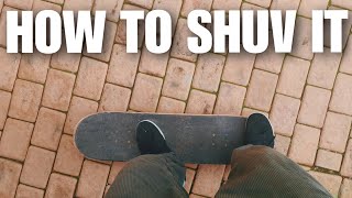 How to shuv it in (2 min!!!)