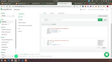 updateUser mongodb stitch