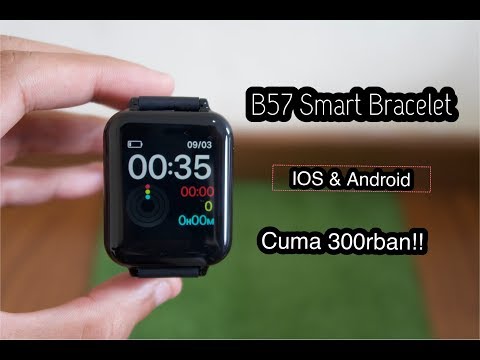 B57 Smartwatch Blood pressure and heart rate for ios and android 300rban!!