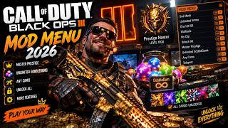 BLACK OPS 3 MOD MENU 2026 | Unlock All, Master Prestige, Any Camo & Unlimited GobbleGums screenshot 3